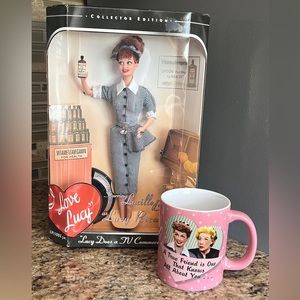 1997 Collectible Barbie “I Love Lucy” episode 30 | Lucy & Ethel Collectible Mug